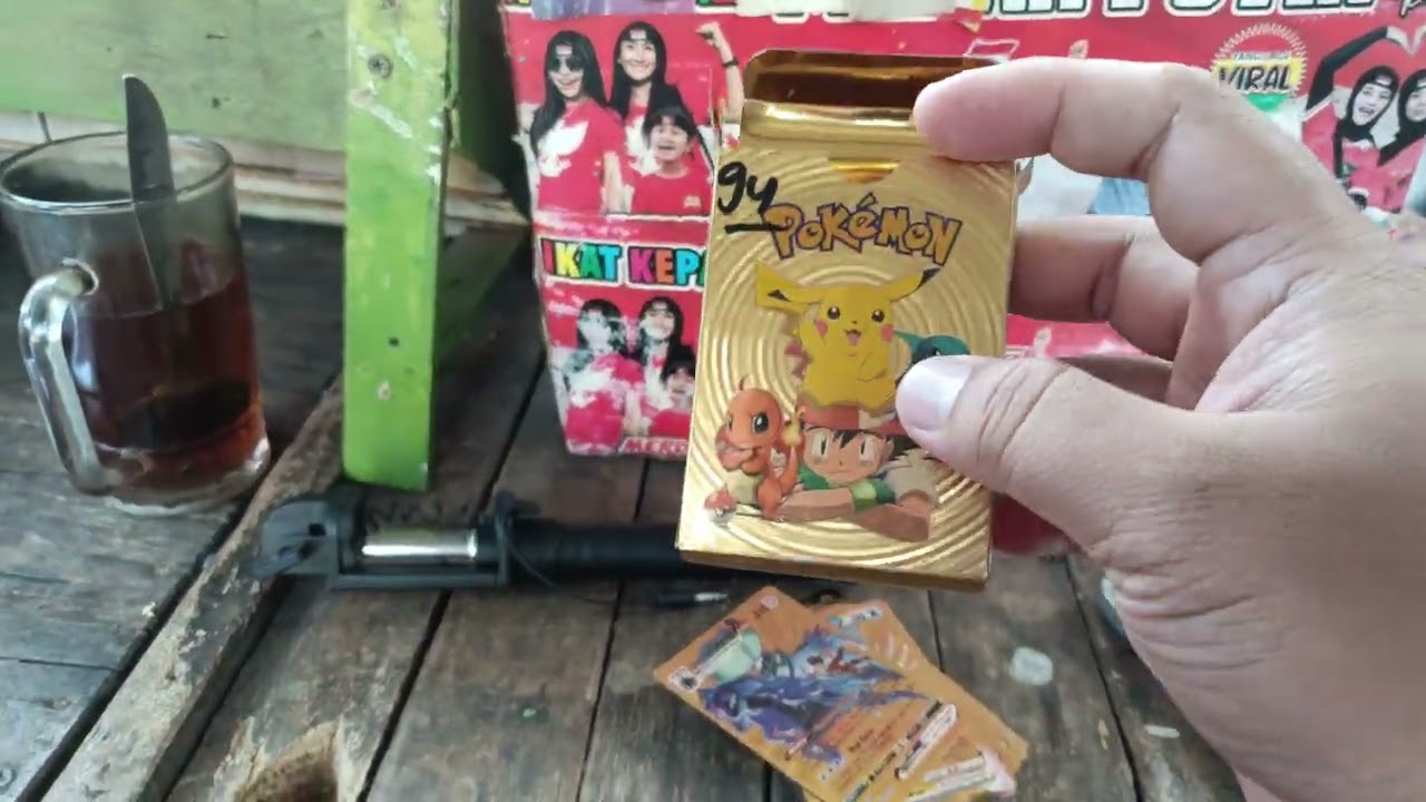 Kartu gold pokemon seru 