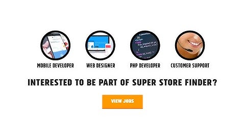 Jobs at Super Store Finder