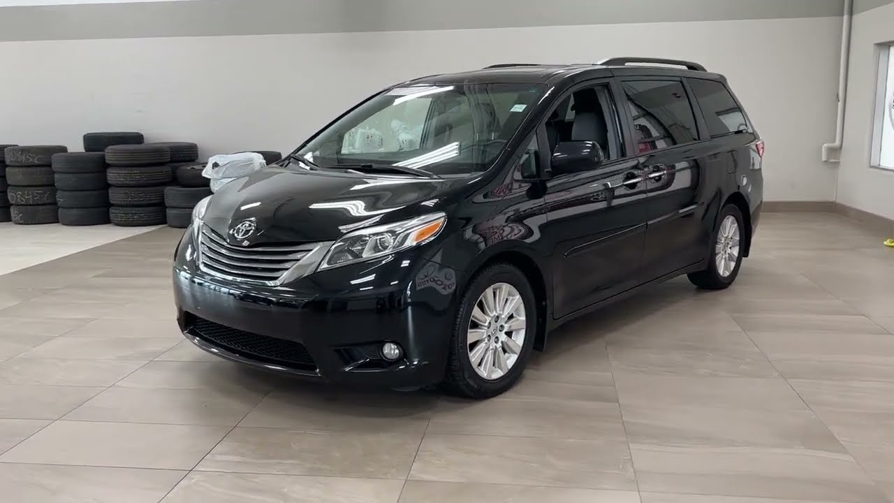 Sienna Xle Premium Interior 2015 Toyota Sienna Minivan 2015 Toyota