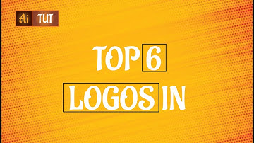 TOP 6 LOGOS / How to create CD logo / Adobe Illustrator Tutorial #newlogo