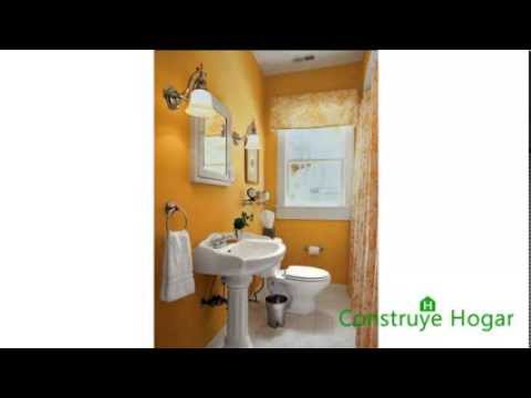 Diseño de cuarto de baño pequeños y medianos youtube Ceramica para baños pequeños de apartamentos