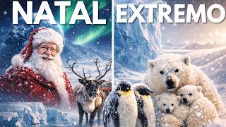 Natal Nos Extremos - Nos Lugares Mais Frios Da Terra Polo Norte, Polo Sul E O Limite Da Vida