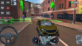 Honda Civic Type-R Taxi | Taxi Sim 2020 New York City Wheel Drive Android Games screenshot 5