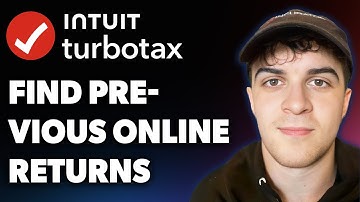 How to Find Previous Online Returns in Turbotax Canada (Full 2025 Guide)