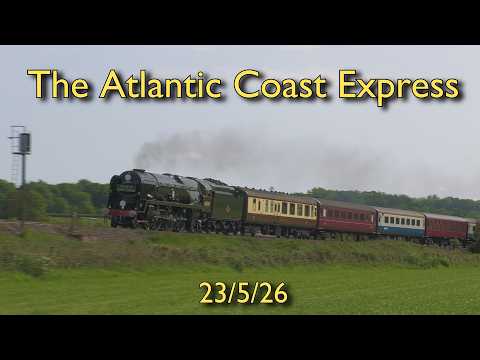 Speed & Power - 35028 'Clan Line' Hauls The ACE - 23/5/26