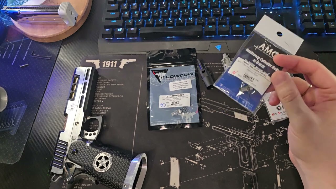 1000 и 1 сборка слайда Hi-Capa: тест rocket valve