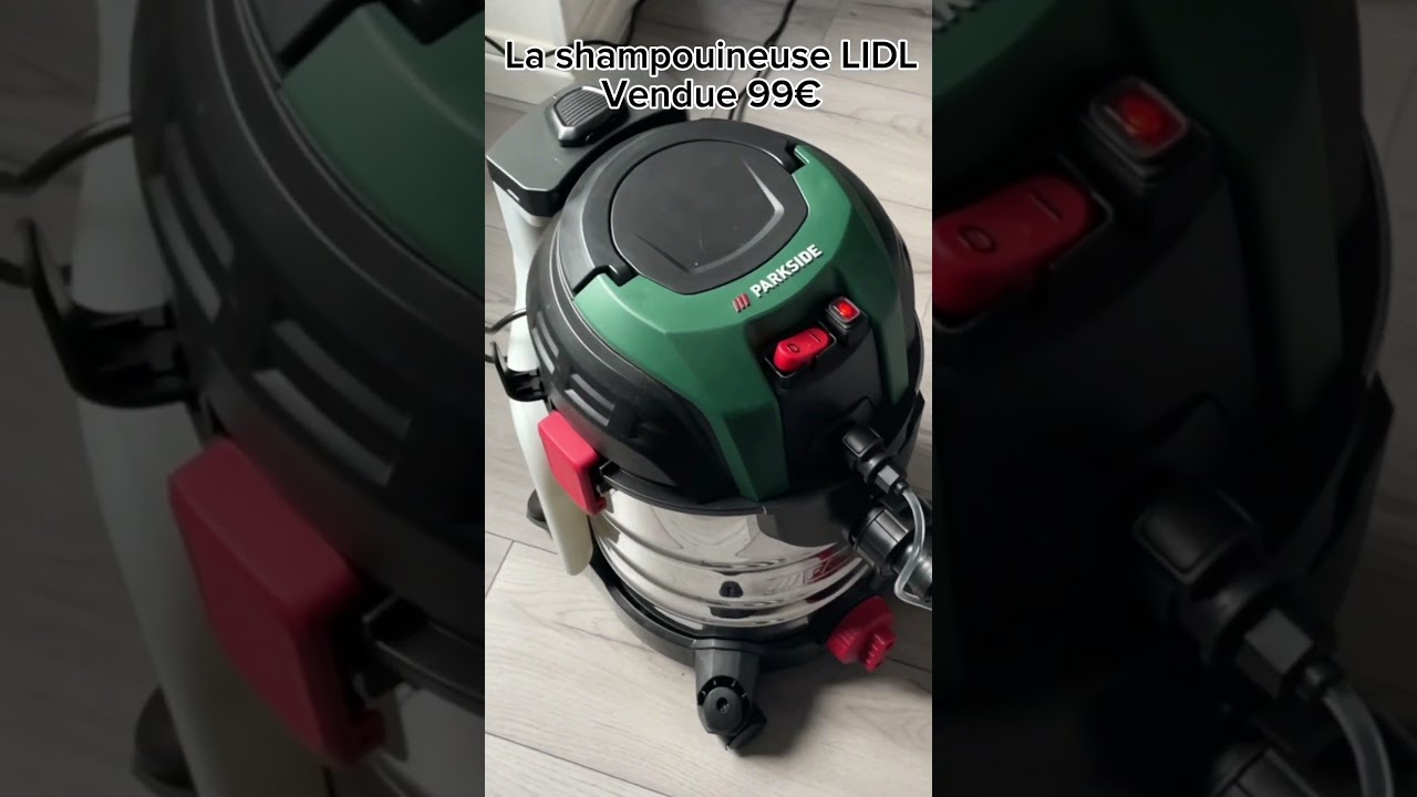 Nettoyage de canapé avec l'aspirateur extracteur lidl ☺️ ∙ #aspirateu