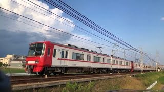 [ライブ動画] 名鉄 2213F+3107Fが来るまで 宇頭〜新安城間にて