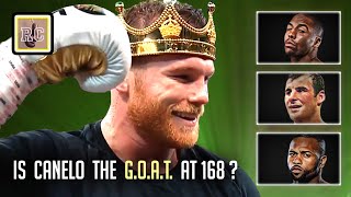 Is Canelo Alvarez the GOAT at super middleweight?