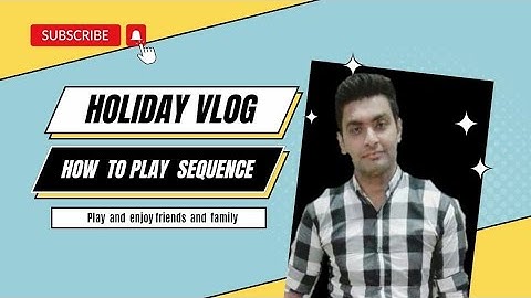 How to play sequence game ☺😜😜 #video #sequence #games