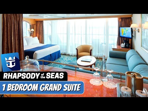 Rhapsody of the Seas Grand Suite, 1 Bedroom walkthrough tour