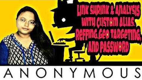 How to shorten links with custom alias,Geo targeting, redirection and also with password