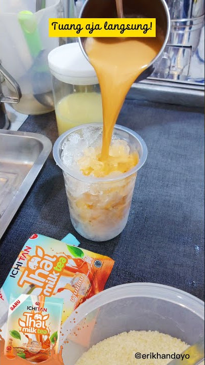 Ichitan Thai Milk Tea ada yang Sachet??