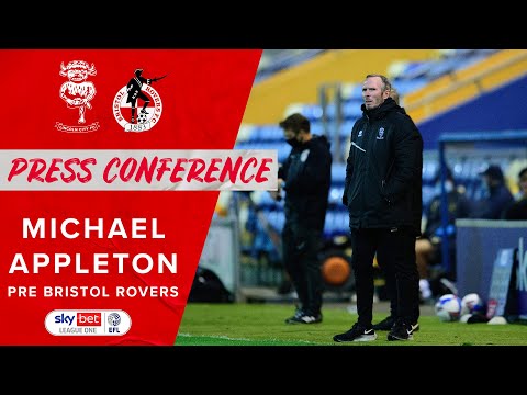 Michael Appleton Pre Bristol Rovers