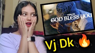 Vijay Dk - God Bless You Reaction| Pooja Chandola