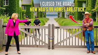 HOA Built 99 Lakefront Homes on My Land — So I Closed the Only Access Road and Let Nature Take Over