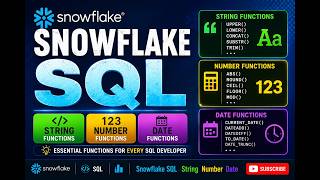 SQL String Date Regexp Functions in Snowflake | Snowflake Functions day to day Use cases