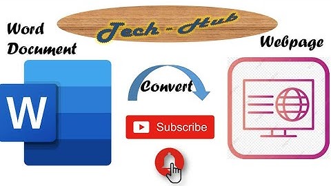 Convert Word Document to a Web Page in 2 Minutes!!!