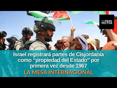 Video ONU, UE y países árabes denunciaron el cambio israelí en el registro de tierras en Cisjordania