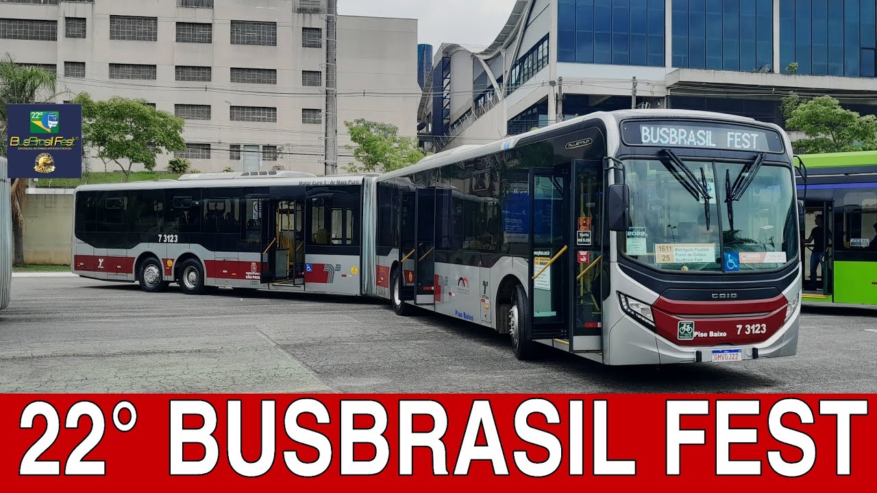 22° BUSBRASIL FEST - Exposição de ônibus antigos e novos 🚍🚎