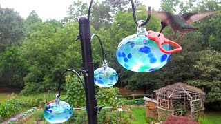 HEADAK LIFE Hummingbird Feeder With Deck Hook for Railing