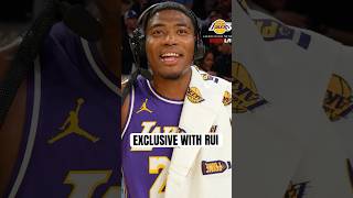Rui joins Lakers’ radio broadcasters John Ireland & Mychal Thompson