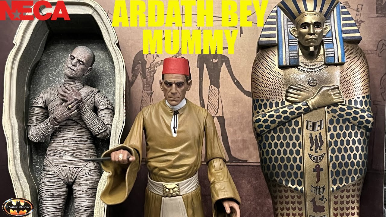 NECA Mummy Ardath Bey Ultimate Action Figure Review & Comparison