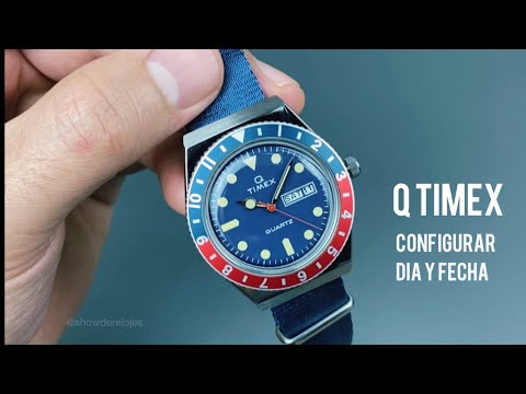 Video: ¿Cómo configurar la fecha en el reloj timex indiglo?