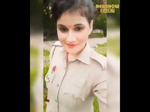 Social media love of female constable in Moradabad, video goes viral