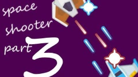 GDevelop 5 tutorial - space shooter - explosions, menu - part 3