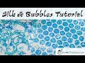 Polymer Clay Mixed Media: Silk & Bubbles Veneer Tutorial