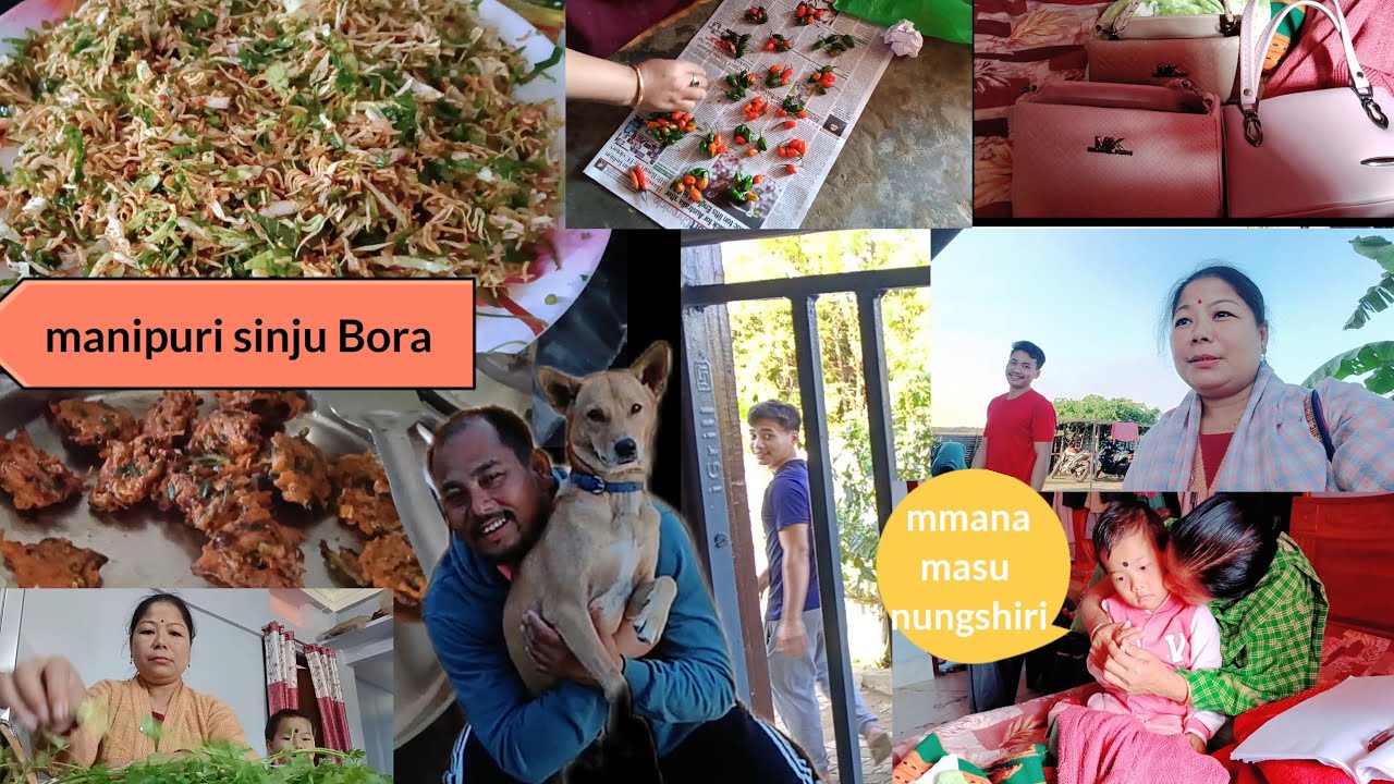Manipuri Sinju Bora🫕🥗|| kuira matungda epamda nghak chatlure || mathel ahouba su charkle||