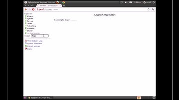 Instalación y configuración de un servidor dhcp desde webmin. Ubuntu 10.04