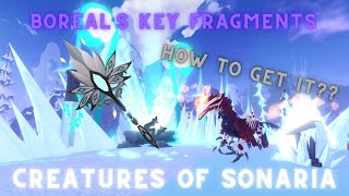 Boreal's UGC Key Fragments Locations! | Guide | Creature of Sonaria!