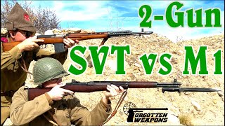 2-Gun on the Elbe: SVT40 vs M1 Garand