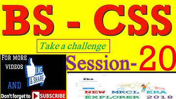 take a challenge session 20 bs-css,ms-css