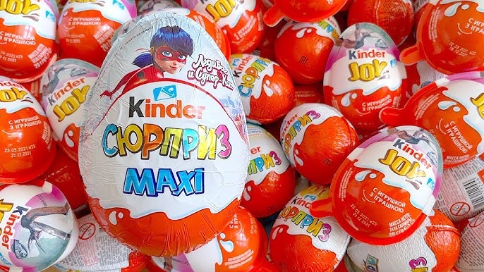 1000 Yummy Kinder Surprise Egg Toys Opening - A Lot Of Kinder Joy Chocolate  ASMR 