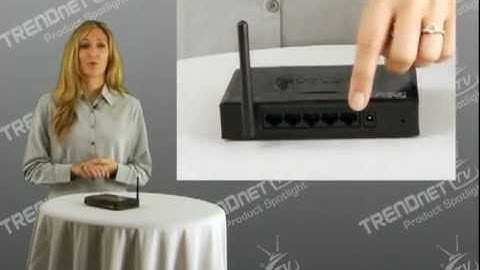 TRENDNET TEW-651BR - Routeur WiFi N 150Mbps