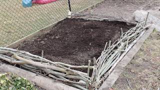 Garden bed prep - No Dig method