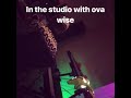 Ova wise live in the studio in uk with roadside bangers ent