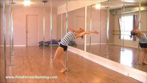 PART 2 Pole Dance Routine For Beginners * Step by Step Tutorial Online Pole Dancing Lessons At Home