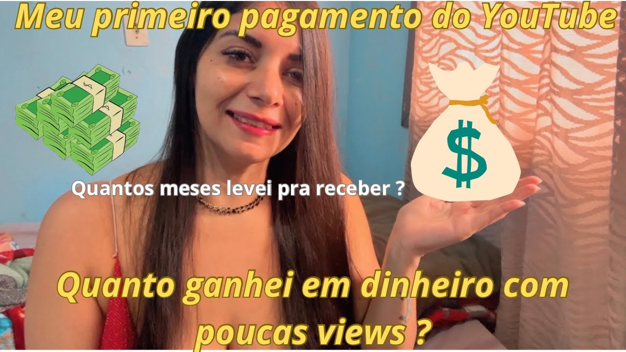 Meu primeiro pagamento do YouTube/só tenho a agradecer a Deus e vocês ❤️🌹