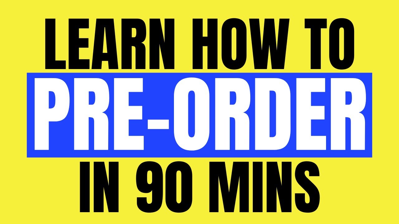 Learn How To Use The Clothing Brand Pre-Order Method To Save Time ...