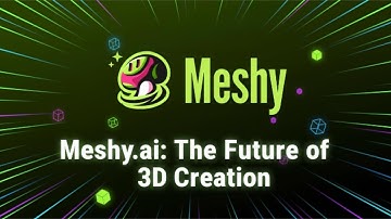 Meshy.ai: The Future of 3D Creation