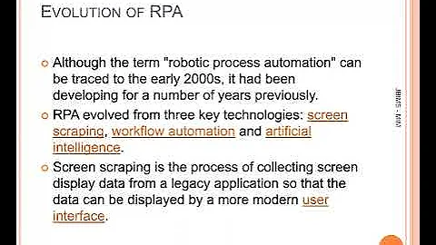 Introduction to Robotic Process Automation (RPA) / part 1