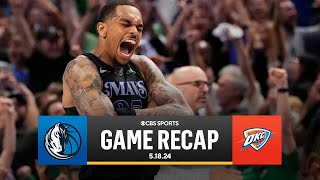 2024 NBA Playoffs: Mavericks OUTLAST Thunder to advance to Western Conference FINALS | CBS Sports