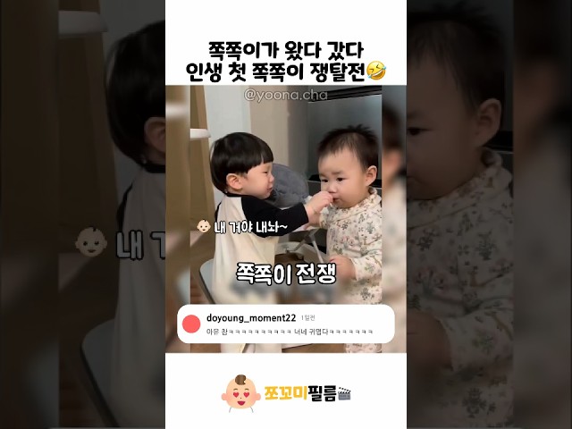 인생 첫 쟁탈전????