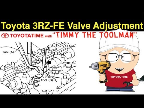 トヨタ3RZ-FEバルブ調整