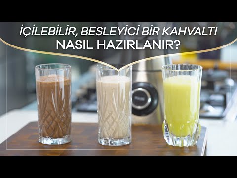 Video: Besleyici Kahvaltı Kokteylleri