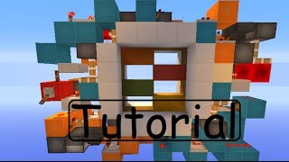 Minecraft Tutorial: 4x4 Wave Door (New Concept) [German/HD]